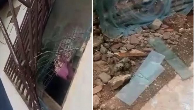 Unbelievable! Robbers Attack Sehwi Asafo Police Station, Steal AK47, Other Crucial Police Equipment