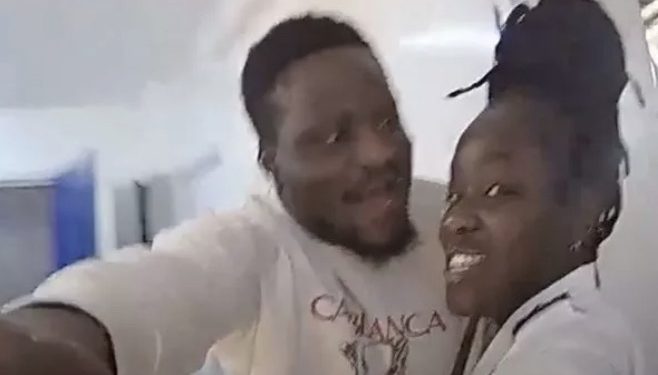 It’s A Big Shame! Ghanaian Female Prison Officer Caught Having S£xual Affair With An Inmate In Live Video