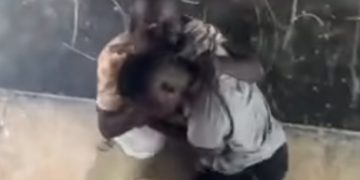 Tonga Go Kill Men! Two Male Teachers Fight In Class Over Love Affair With Same Female Teacher