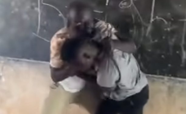 Tonga Go Kill Men! Two Male Teachers Fight In Class Over Love Affair With Same Female Teacher