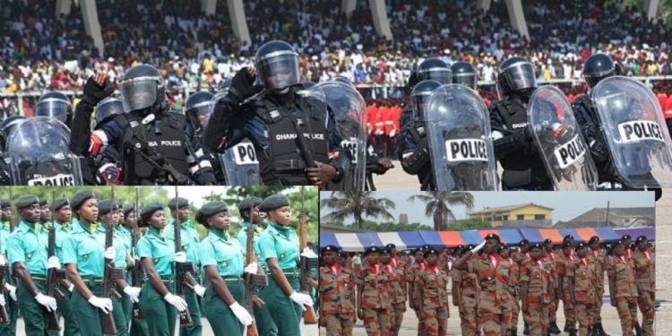 Recruitment Into Ghana Police Service, Prisons Service, Fire Service And Immigration Service—All You Need To Know